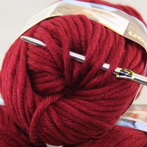 LOT Color optional 1 BallsX50g Special Thick Worsted 100% Cotton Knitting Yarn 422-36