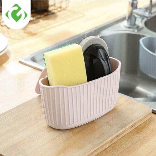 Portable Home Kitchen Hanging Bag Basket Bath Storage Tools Sink Holder Kitchen Storage Bag Accessories Bag Bathroom