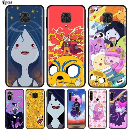 Silicone Cover Hora de Aventura For Xiaomi Redmi Note 10 10S 9 9C 9S Pro Max 9T 8T 8 7 6 5 Pro 5A 4X 4 Phone Case