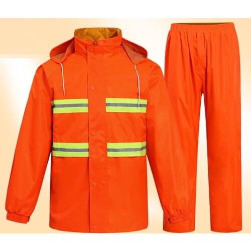 Reflective Impermeable Raincoat Women/Men Rain Coat Outdoor Hood Womens Raincoat Motorcycle Fishing Campe Rain Gear Mens Coat