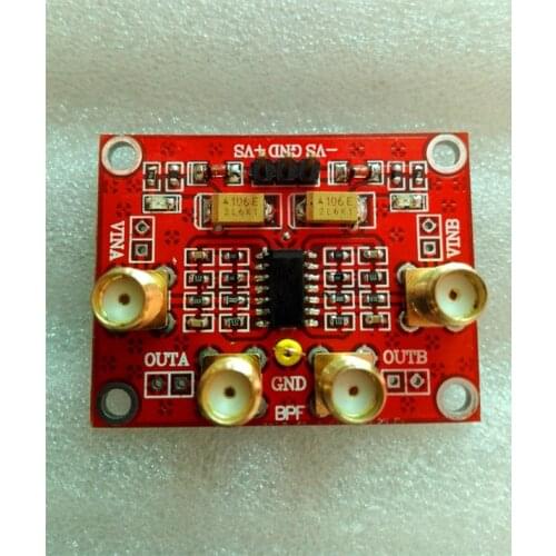 Audio amplifier, broadband amplifier