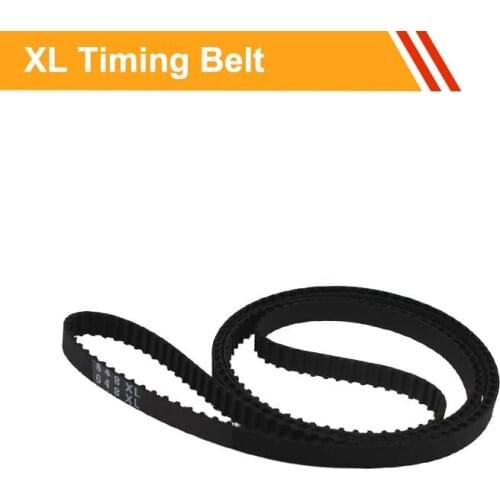 XL Type Closed loop Synchronous Belt Length 616/630/648/670/730/736/770XL Toothed Belt 10/15mm Belt Width Rubber Gear Belt