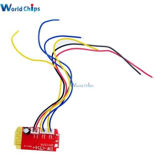 2PCS DC 3.7V 5V 3W Digital Audio Amplifier Board Dual Plate DIY Kit Bluetooth Speaker Modification Sound Music Module Micro USB