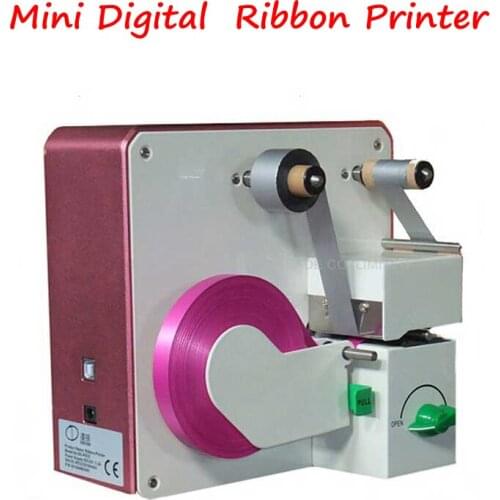 DC-PD32 Digital Ribbon gilding press Machine Mini ribbon printer heat transfer printing machine