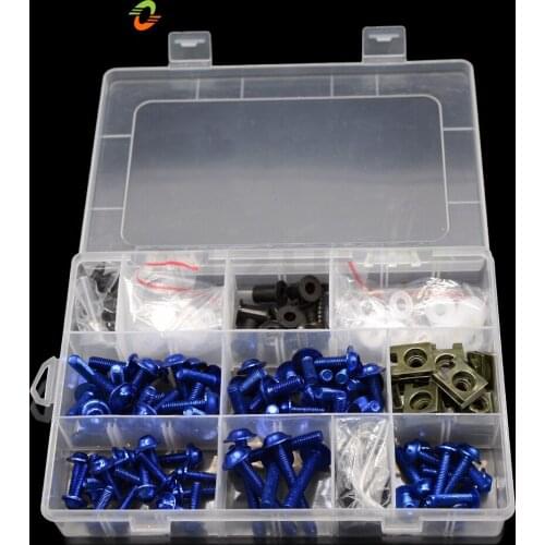 Motorcycle CNC Fairing Bolts Kit Bodywork Screws Nut For Suzuki Bandit 600 1200 1250S GSF600S GSF1200 GSF1200 GSF1250S