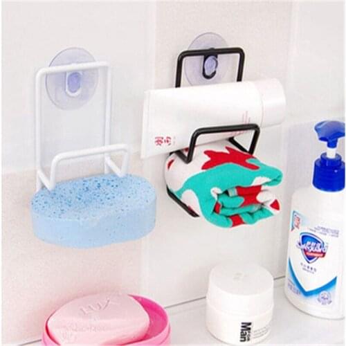 Multipurpose Iron Sink Hanging Storage Rack Sponge Drain Rack Bathroom Kitchen Dish Cloth Clip Shelf Drain Dry Towel Organizer