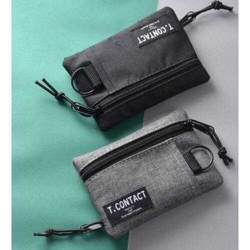 Fashion Brand Short Wallet Canvas Women Wallet Female Handbag Men Casual Wallets Women Clutch Card Holder Youth Purse Bolsas