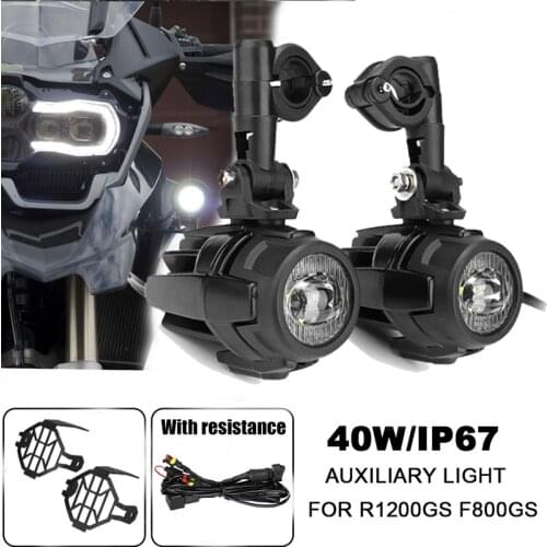 Motocycle Fog Lights For BMW R1200GS/ADV K1600 R1200GS R1100GS F800GS LED Auxiliary Fog Light Driving Lamp