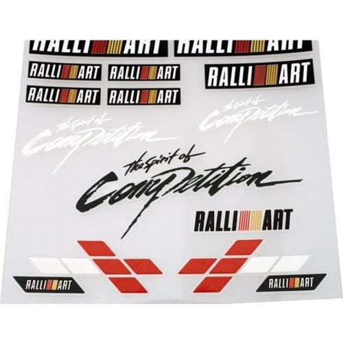 Aliauto Car-styling Car Decoration Sticker And Decal Accessories For Mitsubishi Lancer Outlander Pajero Asx Ralliart