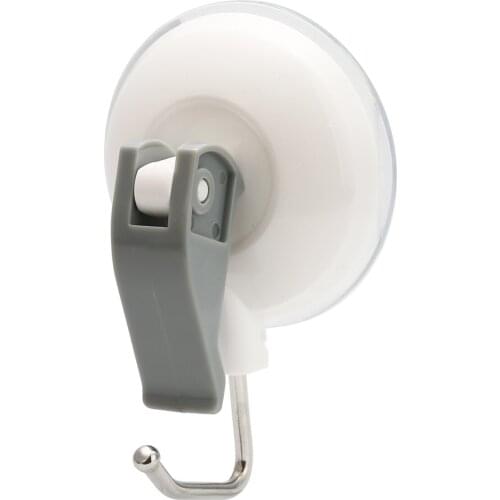 Simple Kitchen Bathroom Hooks Strong Heavy Duty Large Suction Cup Hooks Snap Lever Vacuum Hanging Holder