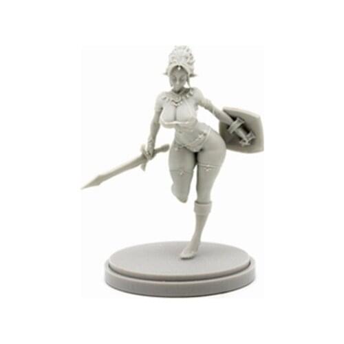 Special Die-casting Resin Model KD 66 Elf Variation Resin Resin White Model Free Shipping