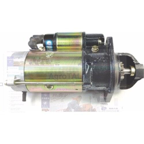 Starter motor 24V 3.7kw for Laidong LL385B engine, please check with us the engine model firstly, part number: 4L22-12300J
