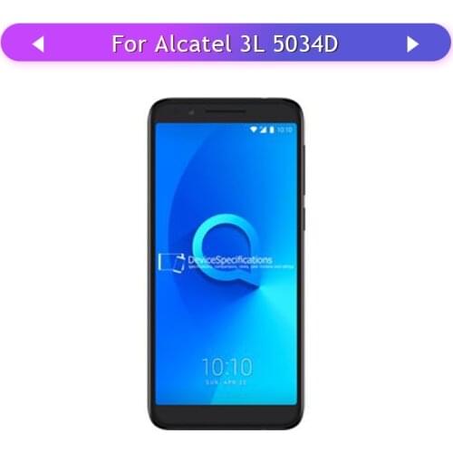 For Alcatel 3L 5034D 5034 LCD Display Touch Screen Assembly Glass Panel Digitizer Touch Sensor digitizer glass