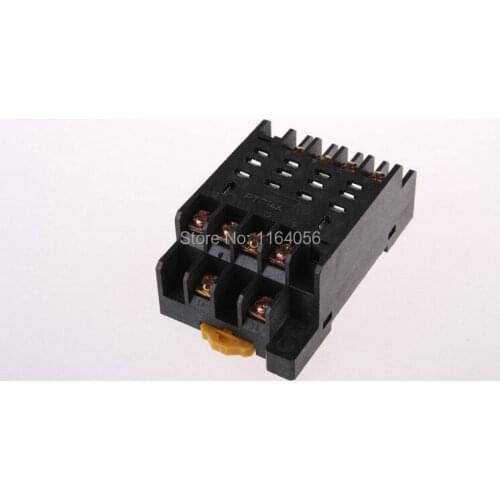1piece Free shipping Details about PTF14A Relay Socket Base For LY4NJ HH64P-L Power Relay