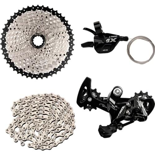 12Speed Cassette 11-46T Rear Derailleur MTB Road Thumb Gear Shifter Chain