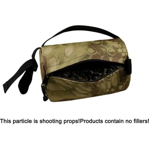 2021 Hunting Molle Bag Sniper Shooting Bag Front Rear Bag Target Stand Rifle Support Sandbag Bench Unfilled Hunting Rifle