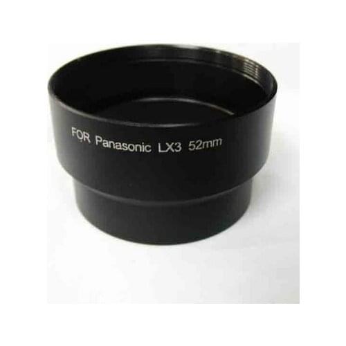 52mm 52 mm filter mount Lens Adapter Tube Ring for Panasonic LX3 camera