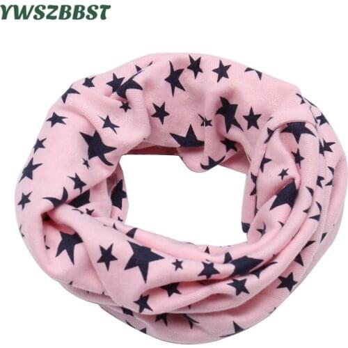 Cotton Baby Scarf Baby Bibs Autumn Winter Boys Girls Scarf O Ring Neck Collar Children Scarves Kids Neckerchief