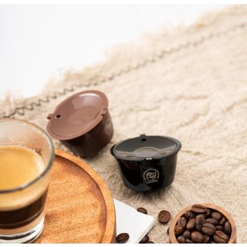 Refill Capsules For Nescafe Dolce Gusto Coffee Filters Refillable Stainless Steel Reusable Coffee Capsule Pods Crema Maker