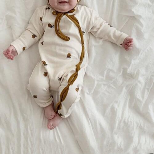 HAYANA 2021 Autumn New Baby Clothes Newborn Romper Long Sleeve Jumpsuit Infant Outfits Toddler Clothes with Hat