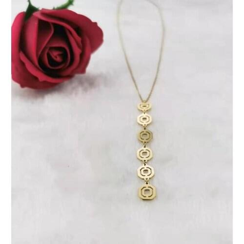 Korean fashion necklace steel