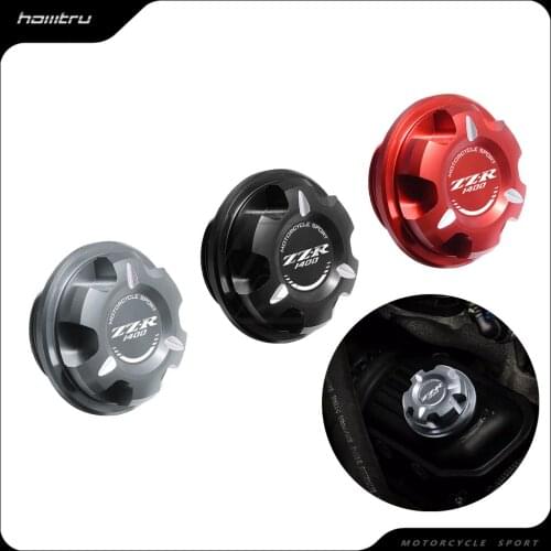 Motorcycle Engine Oil Cap Bolt Screw Filler Cover Case for Kawasaki ZZR1400 2006-2021