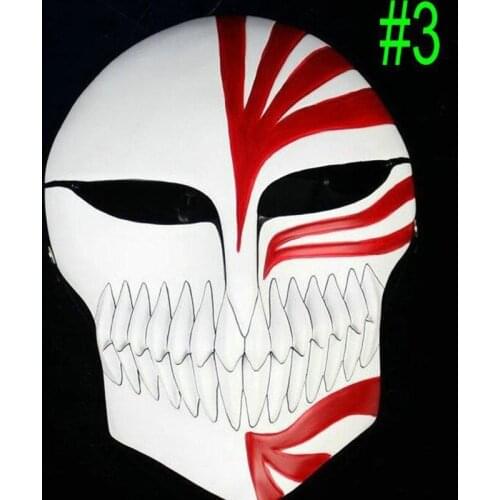 Mask Halloween New Products Anime Masquerade Mask Half Face Mask Red Mens Womens Adult Children