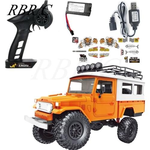 MN 40 RTR 2.4G 1/12 Crawler Off-Road Climbing Four-Wheel Drive Multiple Colors Option RC Remote Control Car Vehicle Models Toys