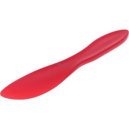 Non Sticky Toast Bread Spread Butter Spatula Cake Cream Scraper Home Baking Tool Red Butter Spatula