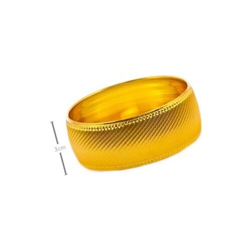 3 cm Gold Plated Bracelet