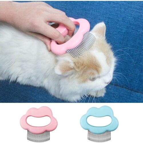 Cat Grooming Brush Pet Massage Comb Dog Hair Removal Deshedding Cleaning Brushes Puppy Kitten Animal Shell Combs
