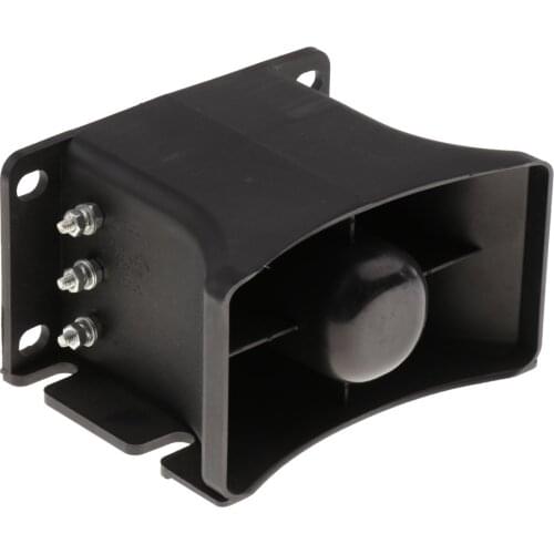 8 Ohm 110db Auto Car Truck Reversing Horn Loud Speaker Alarm KX-5030A Waterproof Black