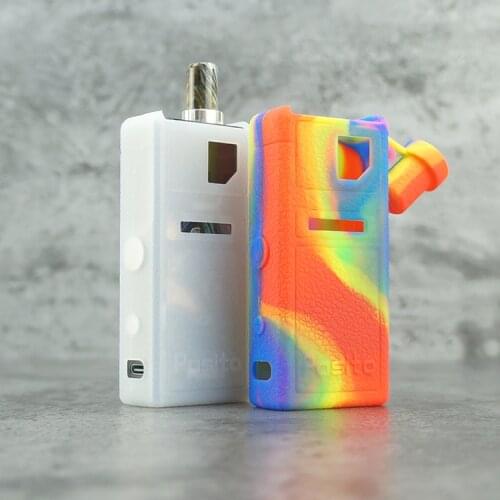 2pcs Silicone case for Smoant Pasito pod kit texture skin rubber sleeve protective cover fit Pasito kit