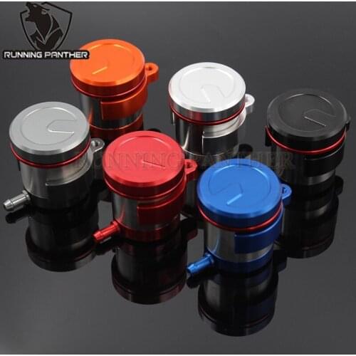 Newest Design Full CNC Universal Motorcycle Brake Fluid Reservoir Clutch Tank Oil Fluid Cup For YAMAHA SUZUKI HONDA DUCATI