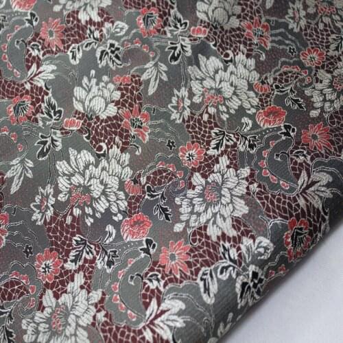 Hot sell 75x50cm Damask Jacquard Brocade Fabric For Apparel Costume Upholstery Furnishing Curtain Clothing Material Patchwork