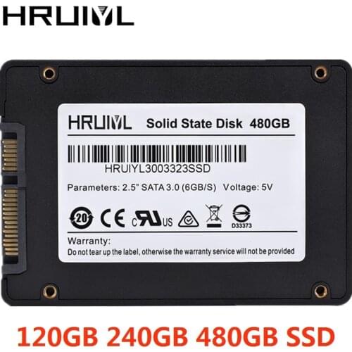 Hard Drive Disk SSD 120G 240GB 480GB 2.5 " SATA III For PC Laptop HDD Internal Disco Duro Solid State Drive SATA 3 Interface