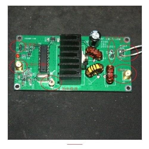 10W 13.56MHz Wireless Power Amplifier QRP Radio station CW Transmitter Finished
