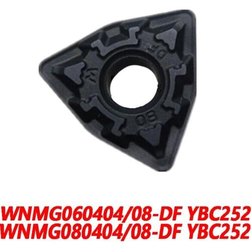 100% Original WNMG060404/08-DF YBC252 WNMG080404/08-DF 10pcs CNC Lathe Blade Carbide Insert Processing Of Steel High Quality