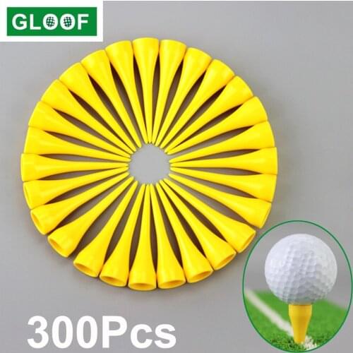 300Pcs=10Pack PE Plastic Golf Training Tees Club Driving Range Hitting Trainer Ball Nails Golfer Accessories Golf Tee Holder