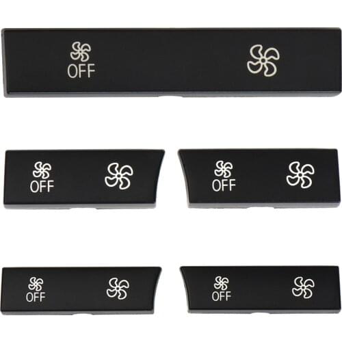 Car A/C Air Volume Control Switch Fan Button Cap for BMW 5 7 Series F10 F02 Conditioning Cover Air Volume Control Switch
