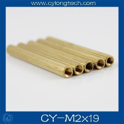 Free shipping M2*19mm cctv camera isolation column 100pcs/lot Monitoring Copper Cylinder Round Screw.CY- M2*19mm