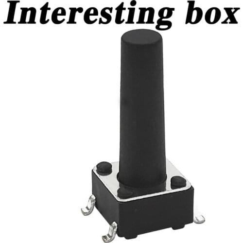 Free shipping touch switch 6*6*14.5 SMD temperature-resistant environmental protection micro-button DIY handmade accessories