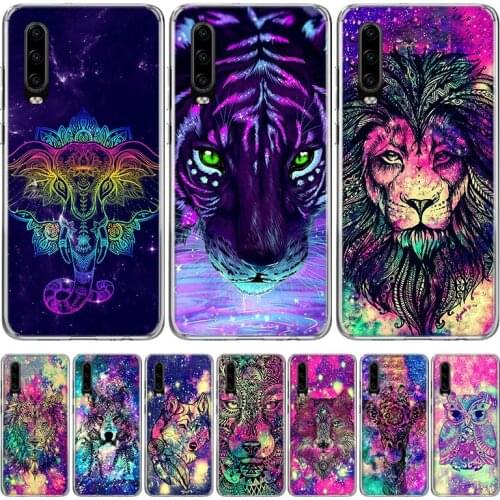 Colorful All Star Animals Phone Case for Huawei P40 P30 P20 Mate 30 20 10 Pro P10 Lite P Smart Z + 2019 Gift Coque Cover Capa