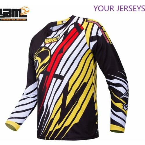 Long Motocross Racing Jersey Downhill Bike Bicycle Pro Moto Off Road long sleeve T Shirt Clothes Clothing Top DH MX GP RBX MTB