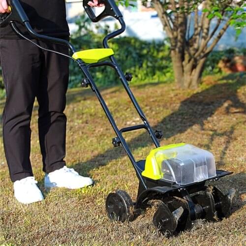 40V electric small soil ripper tiller plowing machine household garden vegetable plot greenhouse orchard