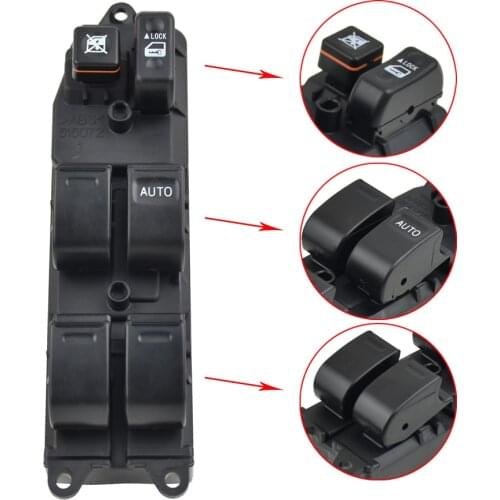 Master Power Window Switch RHD For Toyota RAV4 1996-2000 84820-06040 8482006040