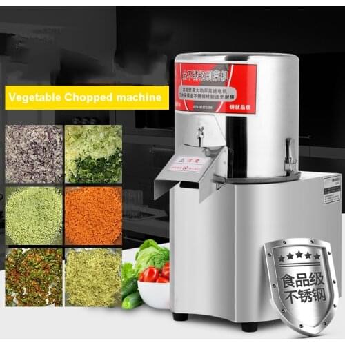 Vegetable Chopped machine 40kg/h Vegetable Shredding Machine 400W Meat Grinder garlic/shallot/ginger Grinding machine