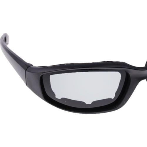 Motorcycle Glasses Outdoor Sports Driving Bike Riding Glasses Padded Wind Resistant Sunglasses