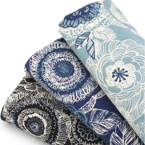 Printed Twill Cotton Fabric,Thick,Soft,Opaque,Patchwork Clothes,DIY Sewing & Quilting Material For Baby&Child,Half yard