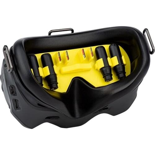 3D printing Dustproof Lens Protector for DJI FPV Goggles Antenna Storage Cover Memory Card Slot Holder for DJI FPV VR Glasses
